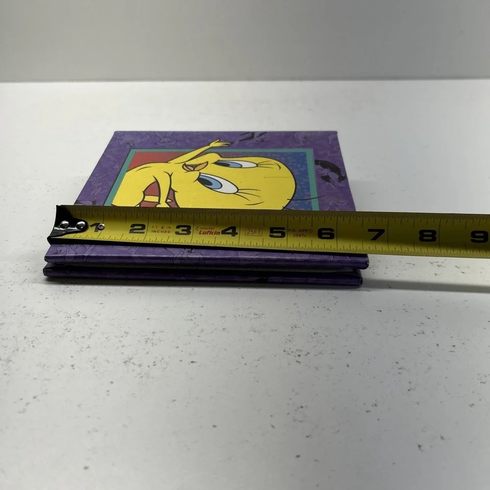 Vintage 1998 Looney Tunes Tweety Sylvester Photo Album Binder Warner Bros EUC VG